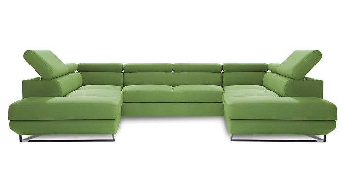 Nowoczesna narożna sofa w kształcie U
