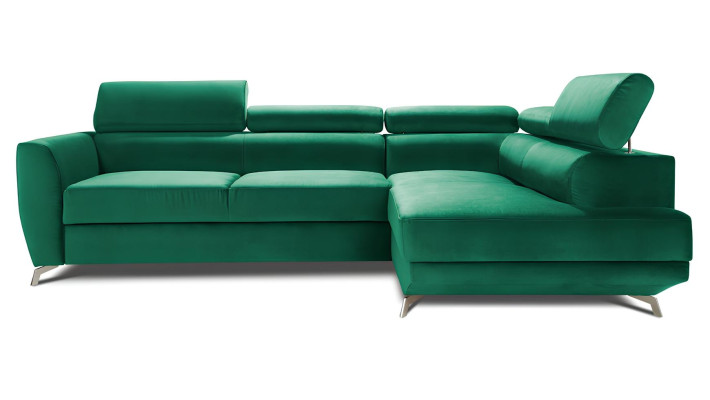 Narożnik w kształcie L Design Sofa Fotel Nowy z pojemnikiem na łóżko i funkcją łóżka