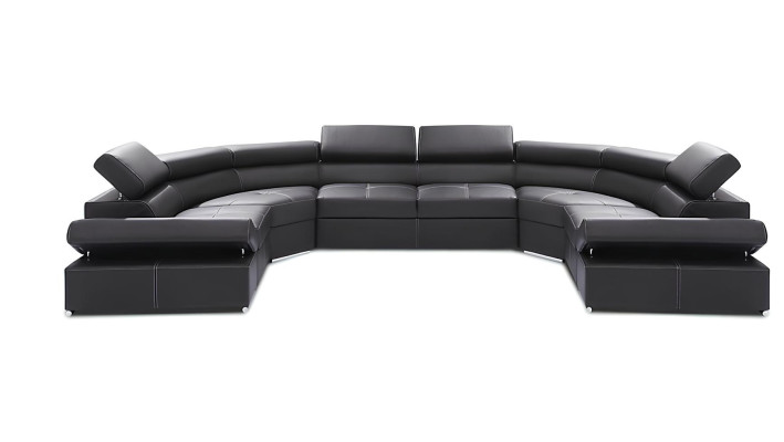 XXL salon 100% WŁOSKA SKÓRA sofa fotel design narożny zestaw sof