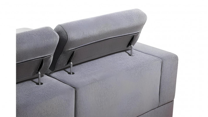 Nowa tapicerowana sofa w kształcie litery U z funkcją łóżka