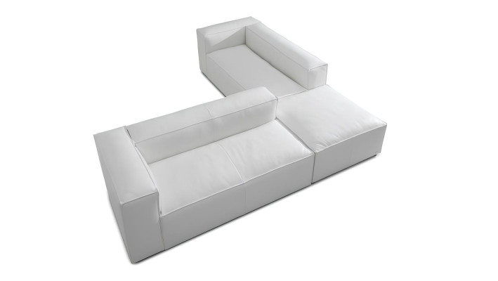 XXL narożnik sofa 100% WŁOSKA SKÓRA sofa fotel design zestaw sof