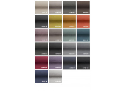 Narożnik z tkaniny w kształcie U z funkcją łóżka, design tapicerowany