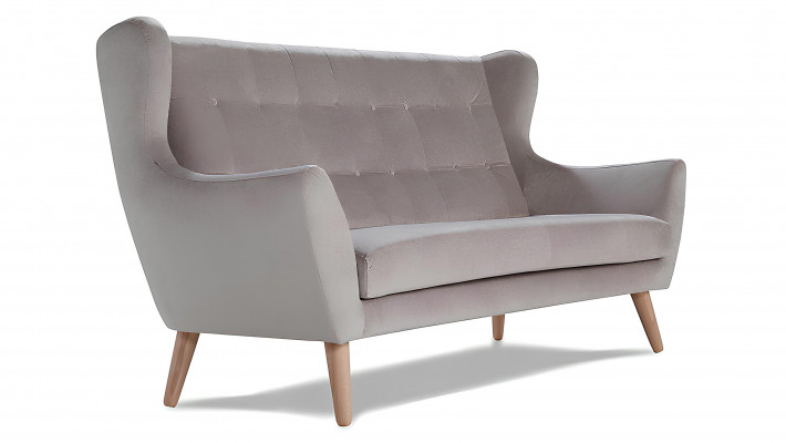 Sofa 3+1 miejscowa nowoczesny design szary tkanina nowa