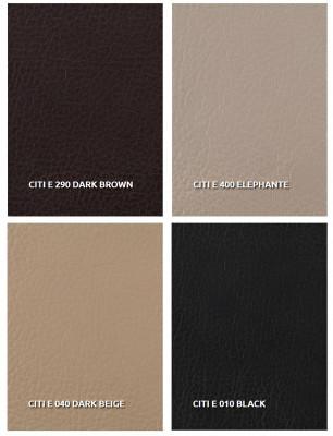 Nowoczesny fotel designerski z 100% włoskiej skóry brązowej do salonu TV