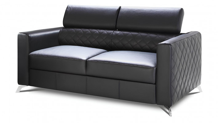 Nowoczesna sofa dwuosobowa w 100% włoskiej skórze