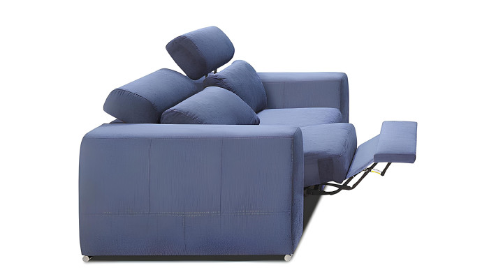 Nowoczesna sofa 2,5+1+1 miejscowa z funkcją łóżka