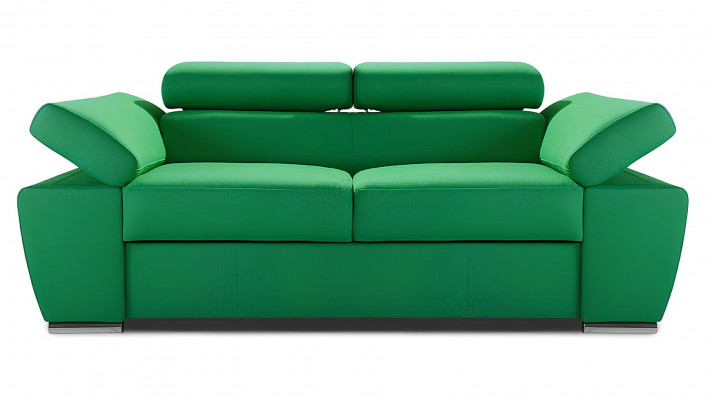 Nowoczesna tapicerowana sofa 2-osobowa z funkcją łóżka
