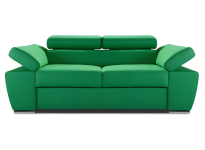 Nowoczesna tapicerowana sofa 2-osobowa z funkcją łóżka
