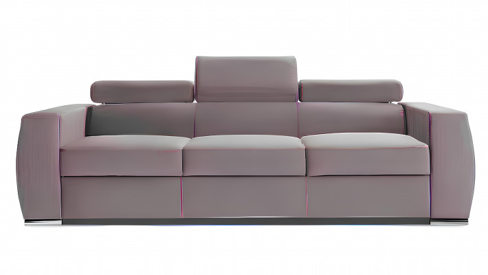Nowoczesna sofa 3-osobowa z funkcją łóżka z tkaniny