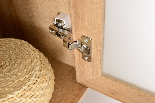 Zestaw mebli łazienkowych 5 części w stylu wiejskim