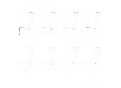 Zestaw designerskich foteli 8x krzeseł do jadalni