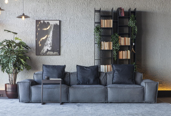 Przytulna sofa do salonu 300cm Big Sofa sofy tapicerowane