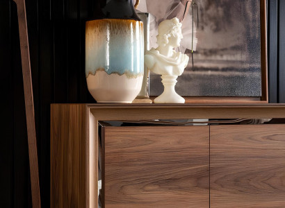 Brązowy komoda bufetowa meble sideboard 218cm