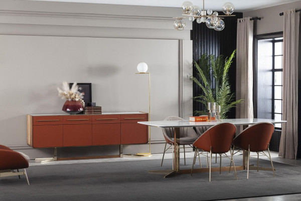 Luksusowe krzesła tapicerowane Loft designer szare krzesło kuchenne