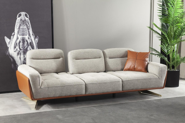Przytulna kanapa do salonu 260cm Duża sofa