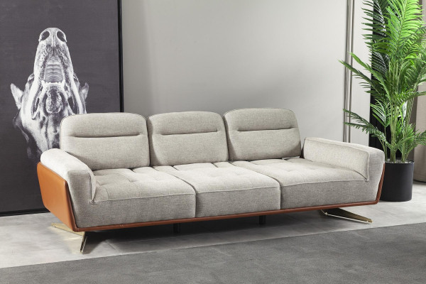 Przytulna kanapa do salonu 260cm Duża sofa