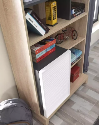 Biblioteka dla dzieci, drewniana półka do przechowywania, szafa dla dzieci