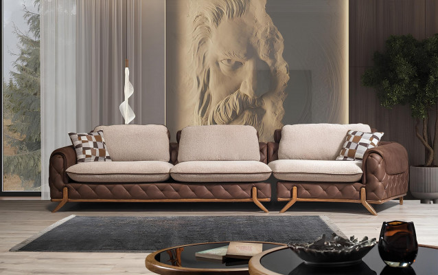 Elegancka luksusowa sofa dla 4 osób