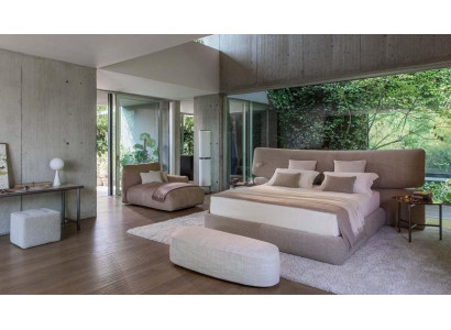 Nowoczesne tapicerowane łóżko Comfort Dormire Elegancki luksusowy łóżko