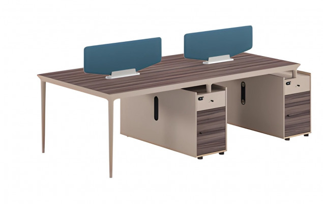 Biurko wyspowe cluster miejsce pracy open space biurko dla zespołu