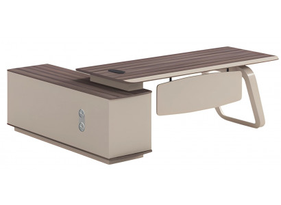 Luksowna biurko narożne meble biurowe stoły 220x160