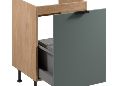 Kontener na odpady modułowy szafki z wyciągiem na odpady