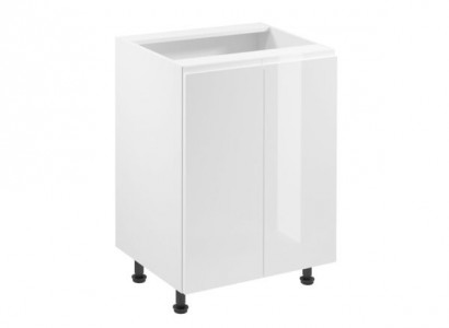 Mobilna kuchnia z lustrzanymi drzwiami