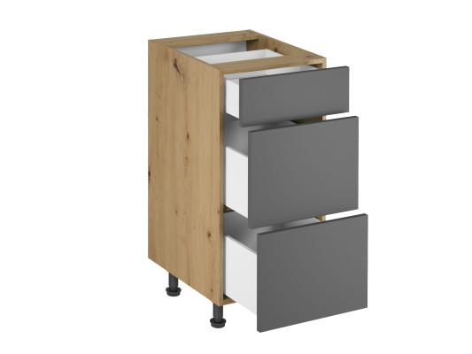 Mobilne z szufladami, mebel kuchenny z 3 szufladami
