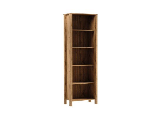 Regał podłogowy biblioteczny regał do przechowywania z drewna