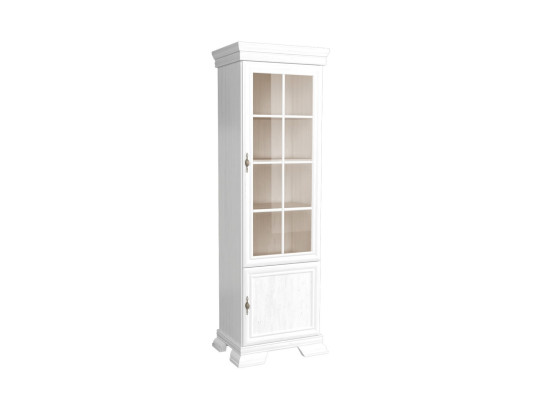 Witryna Vintage Vitrine Buffet Armadio Vetrina Biała