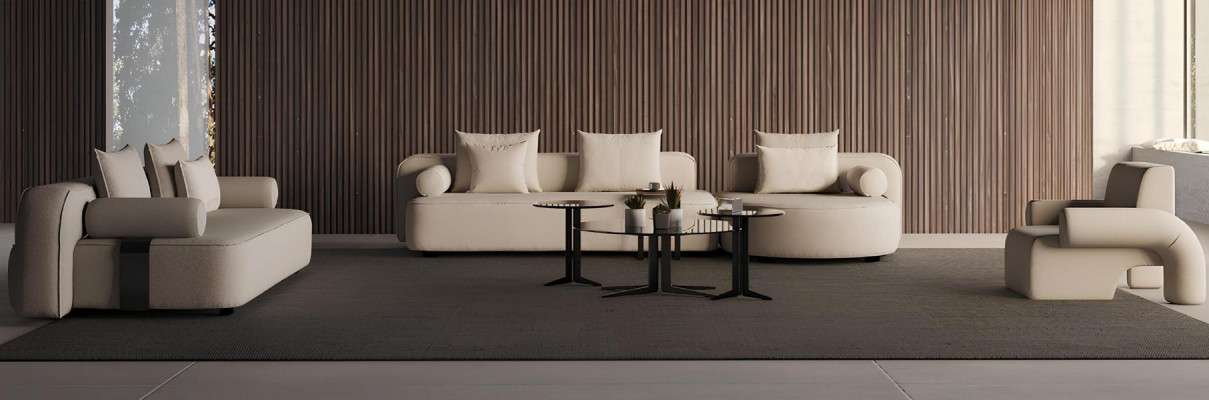 Zestaw do salonu 2x sofa z fotelem estetycznym i komfortowym