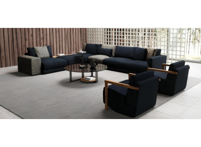 Elegancka narożna sofa z fotelem, spektakularna i jednocześnie wygodna