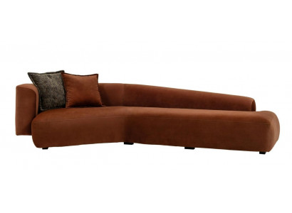Sofa do wnętrz z miękkim punktem przyciągającym
