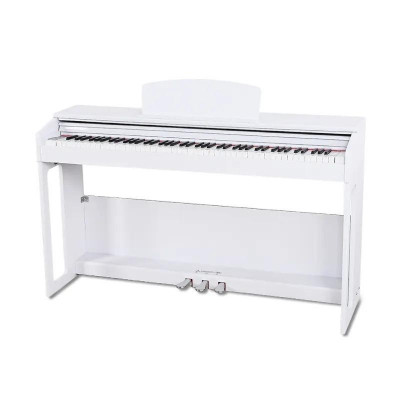 Cyfrowe pianino do domu Klawiatura cyfrowa 138cm Biała
