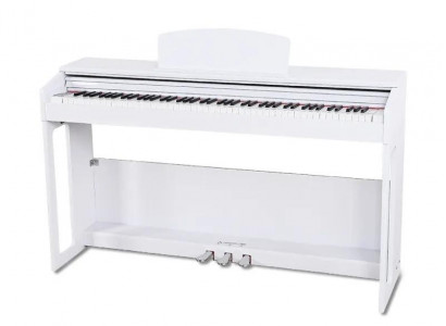 Cyfrowe pianino do domu Klawiatura cyfrowa 138cm Biała