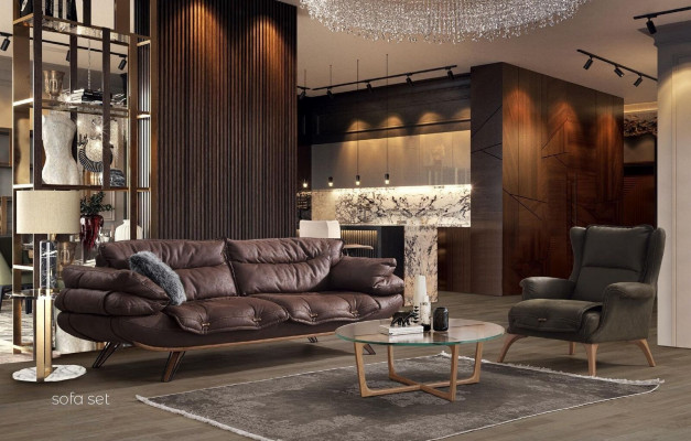 Miękkie Uszy Fotel Sofa Fotel Sofa Jednoosobowa Sofa Zamszowa Wygląd Czarny