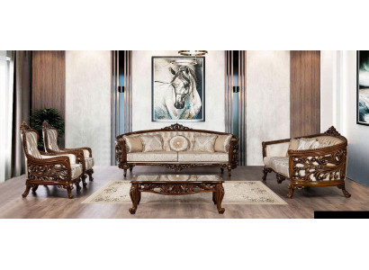 Zestaw sofowy 3+3+1+1 Siedziba stolik kawowy Grupa Sofa Fotel Sofy Materiał Zestaw 5 szt.