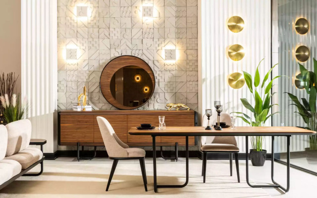 Meble jadalnia stoły 220x100 cm Stół obiadowy Luksusowe stoły do ​​jadalni Tabela Drewno