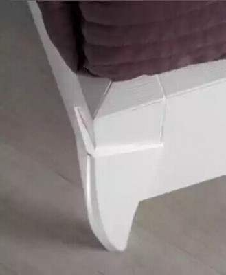 Sypialnia Zestaw Łóżko 2x Stolik nocny Szafa 6-częściowy luksusowy design