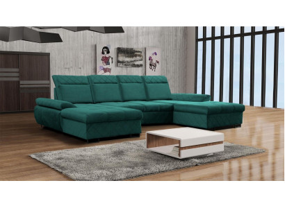 Żywy krajobraz Sofa Couch Podkładka Sofa Narożnik New Designer Kształt U Narożnikowa kanapa XXL