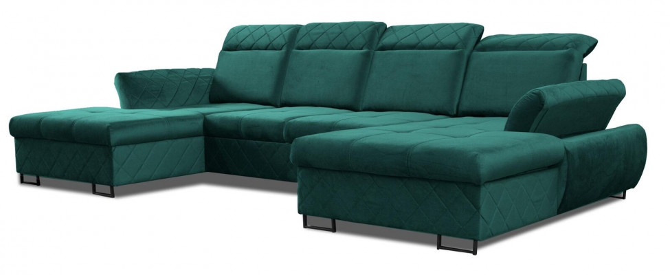 Żywy krajobraz Sofa Couch Podkładka Sofa Narożnik New Designer Kształt U Narożnikowa kanapa XXL