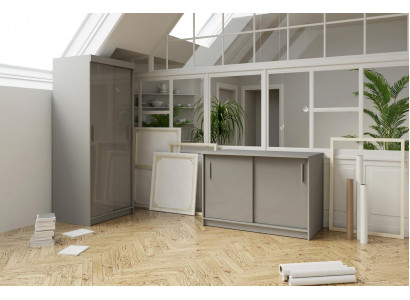 Design Komody Szafa Meble Drewno Luksusowe Meble Szafa 2-częściowe. Ustaw nowy
