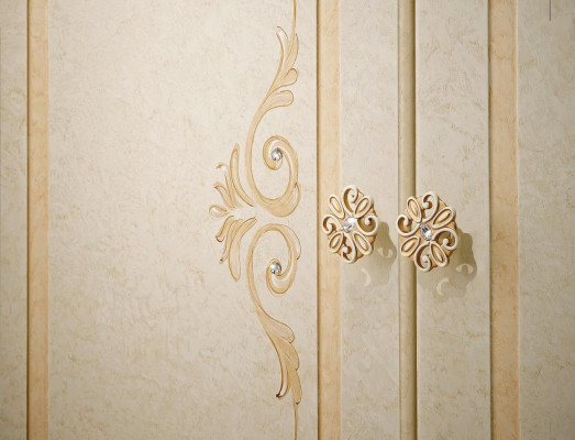 Kredens Lustro Kredens Komoda Drewno Design Meble Style Kredens Zestaw 2szt.