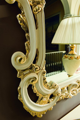 Konsole Stolik nocny Sypialnia Stolik Klasyczny Design Meble Drewno Nowe
