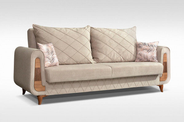 Designerska Nowoczesna Luksusowa Sofa 3 miejsce do siedzenia Meble Podkładka Włókienniczy Beżowa Kanapy xxl Nowość