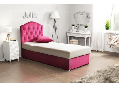 Meble 120x190 Podkładka włókiennicza łóżko Luxury Design Rama Chesterfield Single Bed