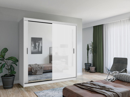 Designerskie Szafy na Wysoki Połysk Meble Living Drewno Nowe Luksusowe Sukienki Szafa