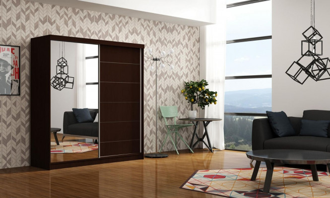 Design Sleep Pokój Szafki Sukienki Drewno New Noble Szafa Luksusowe Drzwi Przesuwne