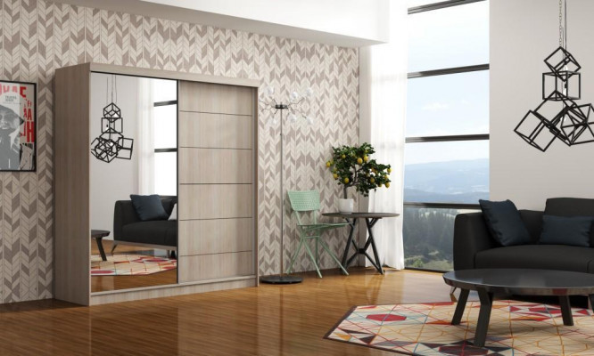 Design Sleep Pokój Szafki Sukienki Drewno New Noble Szafa Luksusowe Drzwi Przesuwne