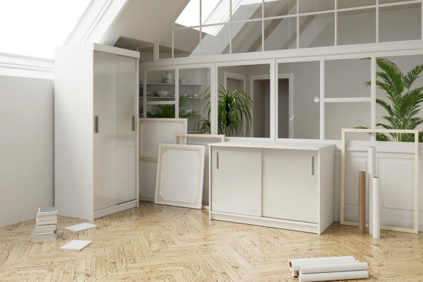 Półki Szafki Office Office Uniwersalne Teczki Biurowe Półka Szafa Galota Drewno Nowe